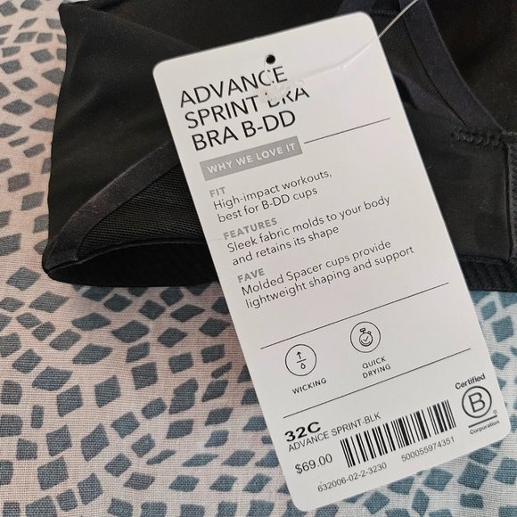 Athleta Advance Sprint Bra 32C - Picture 5 of 5